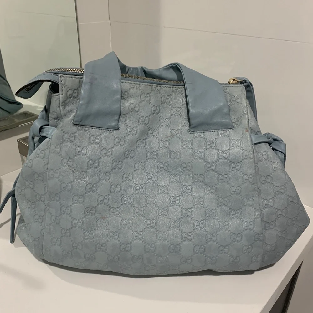 Gucci Limited edition Blue/Grey ladies bag - Picture 5 of 16